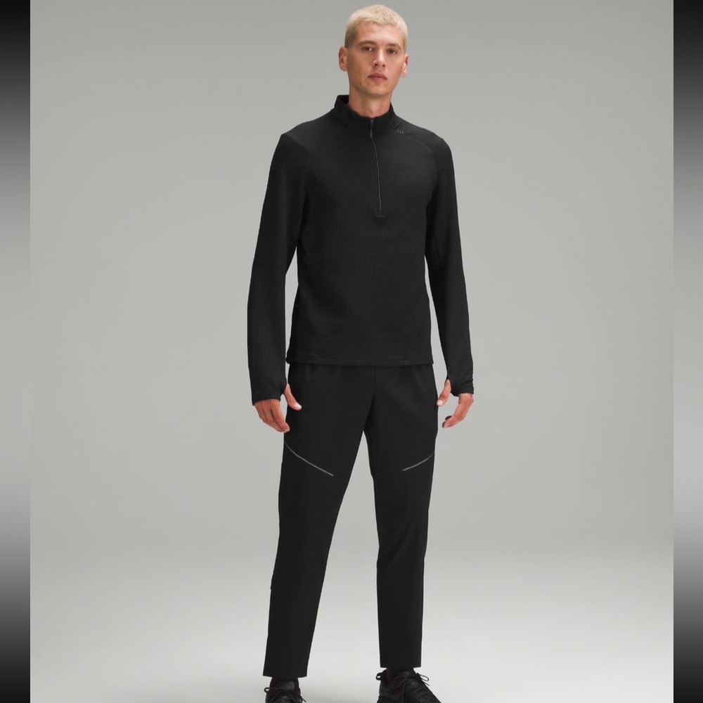 Waffle-Knit Half Zip - Picture 2 of 13